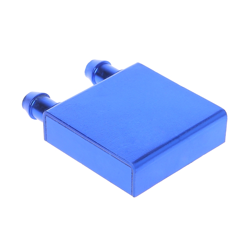 Aluminum Water Cooling Block Liquid Water Cooler Heat Sink System for PC Computer Radiator Endothermic Head Blue