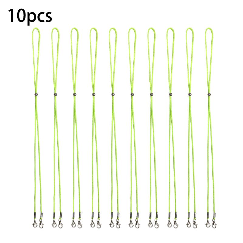 10Pcs Verstelbare Lengte Gezichtsmasker Lanyard Handige Handige Veiligheid Masker Holder Hanger Comfortabel Rond De Hals Facemask: 4