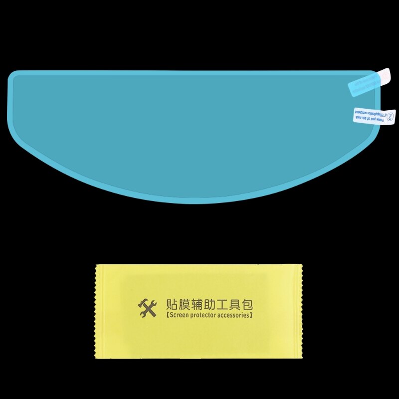 Motorcycle Helmet Waterproof Rainproof Anti-Fog Lens Film Clear Visor Shield