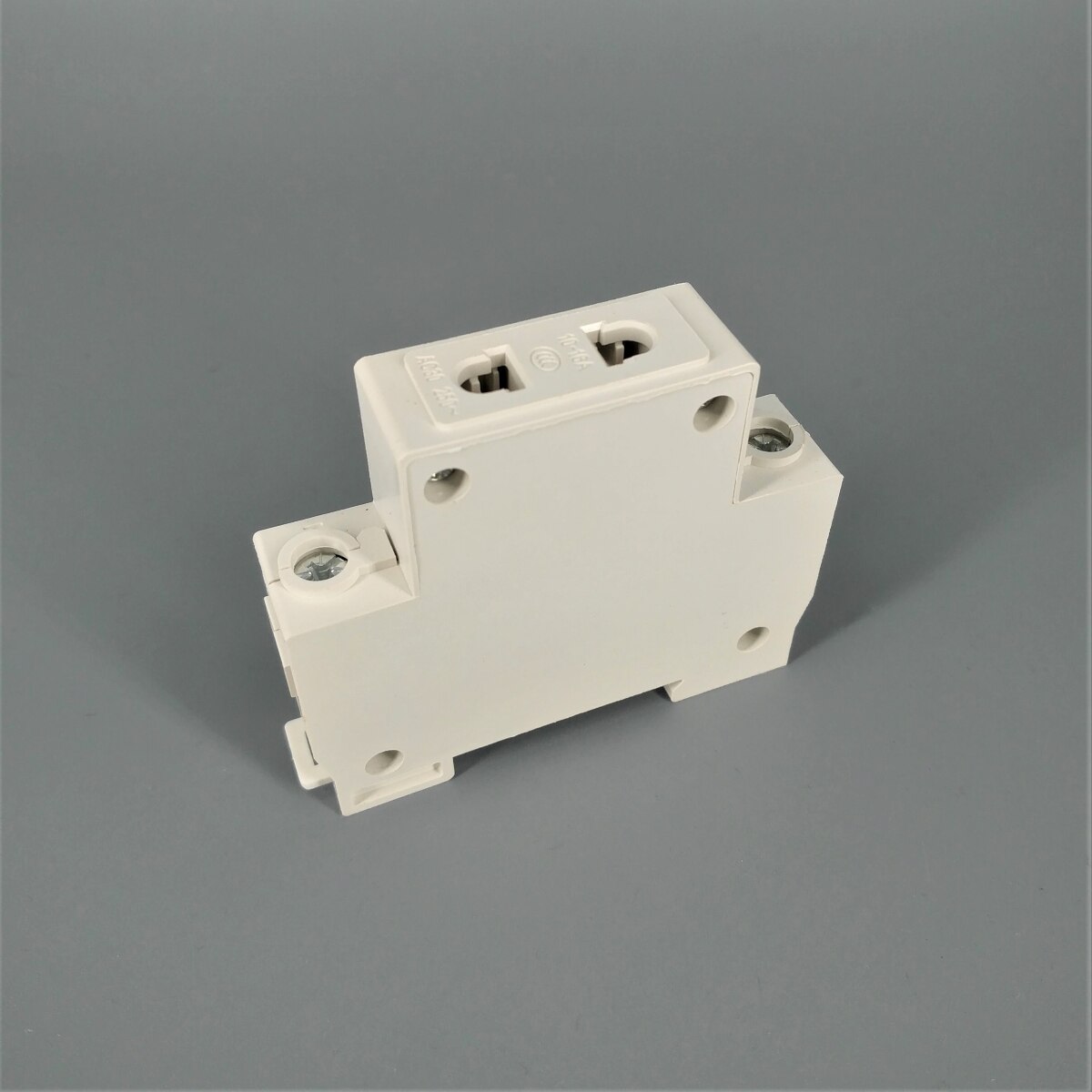 AC30 2 Pin Plug 35mm Din Rail Mount Modular socket 10-16A 250V
