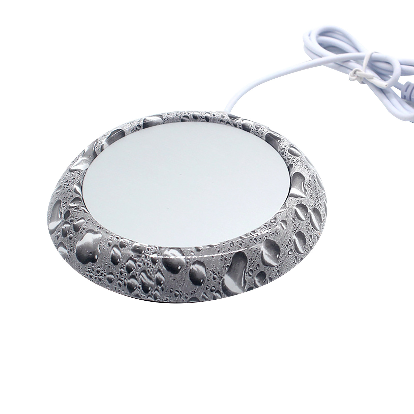 2022 USB Warmer Pad Protable USB Wood Grain Cup Warmer Heat Beverage Mug Mat Keep Drink Warm Heater Mugs Coaster USB Charging: B