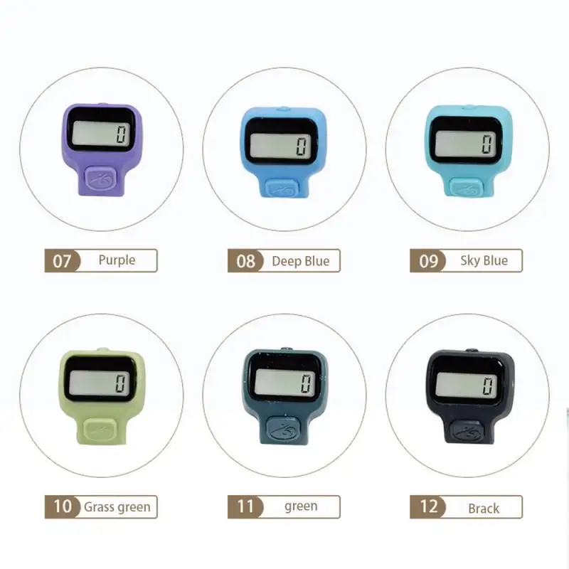 Counting Electronic Counter Unique Mini Ring Counting Electronic Convenient Tool People Counter Easy To Use Counter