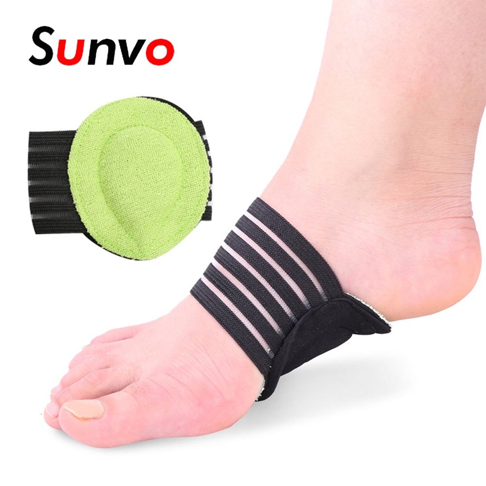 Sunvo Arch Support Pads Foot Plantar Fasciitis Heel Cushioned Heel Pain Relief Shock Absorption Feet Care Shoe Cushion Inserts