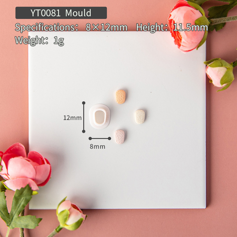 Cortador de arcilla polimérica Vintage, cortadores de arcilla de flores en relieve bohemio de loto para broches, joyería, pendientes, herramientas de fabricación DIY: Blanco