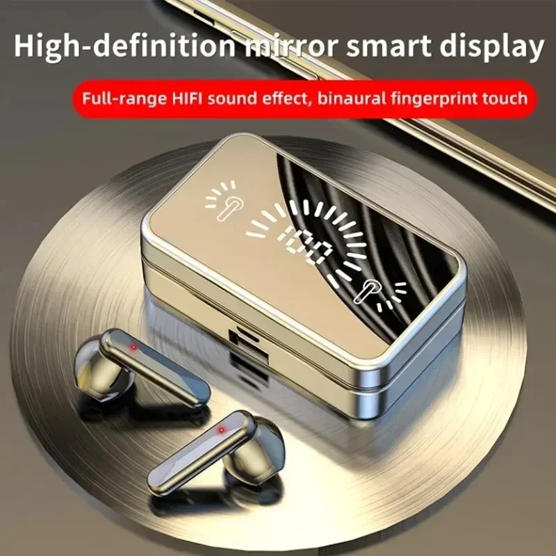 S20 Tws Draadloze Bluetooth Headset Met Oplaaddoos Ruisonderdrukking Led Oordopjes Met Microfoon Draadloze Hoofdtelefoon Bluetooth Oortelefoons
