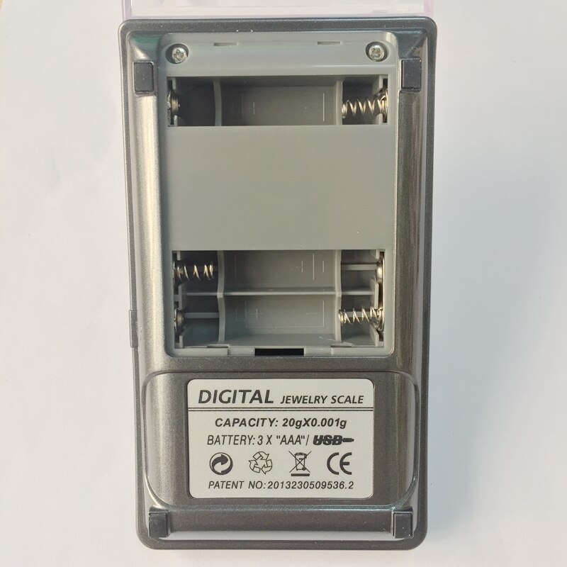 0.001g 30g Digital Jewelry Carat Scale LCD Touch Electronic Gem Diamond USB Scales Backlight Count Function Weight Balance