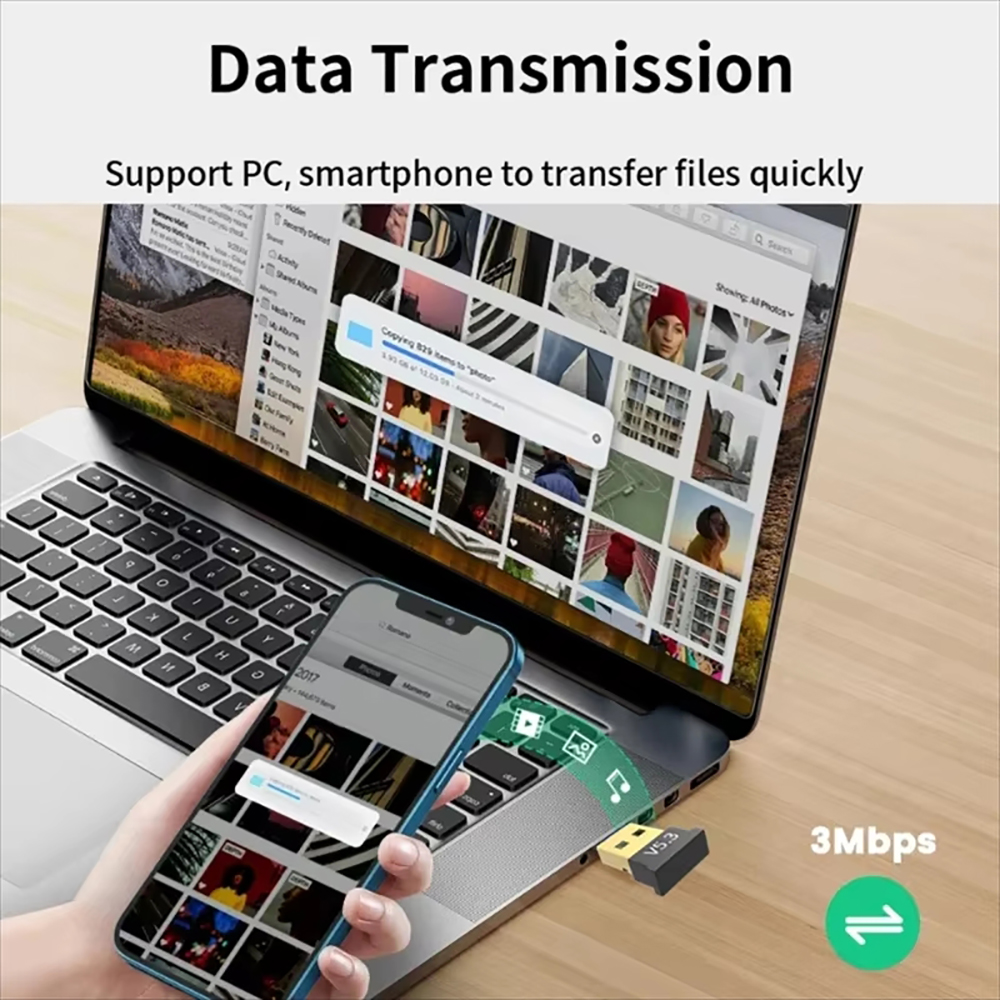 USB Bluetooth 5.3 Adapter for Computer
