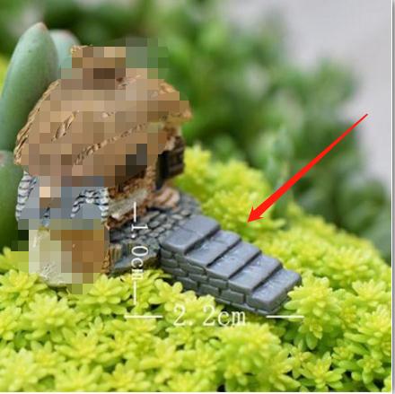 Micro landscape Stone Stairs Miniature Fairy Garden Home Houses Decoration Mini Craft Micro Landscaping Decor DIY Accessories: 11