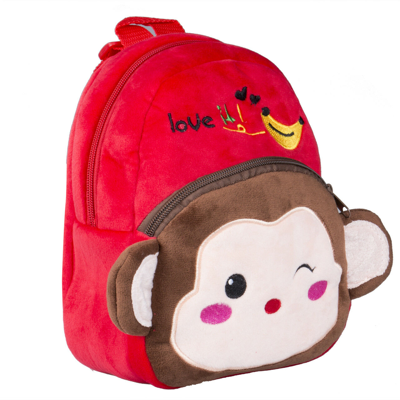 Cute Toddler Child Boy Girl Backpack Cartoon Monkey School Bag canta Shoulder Bag