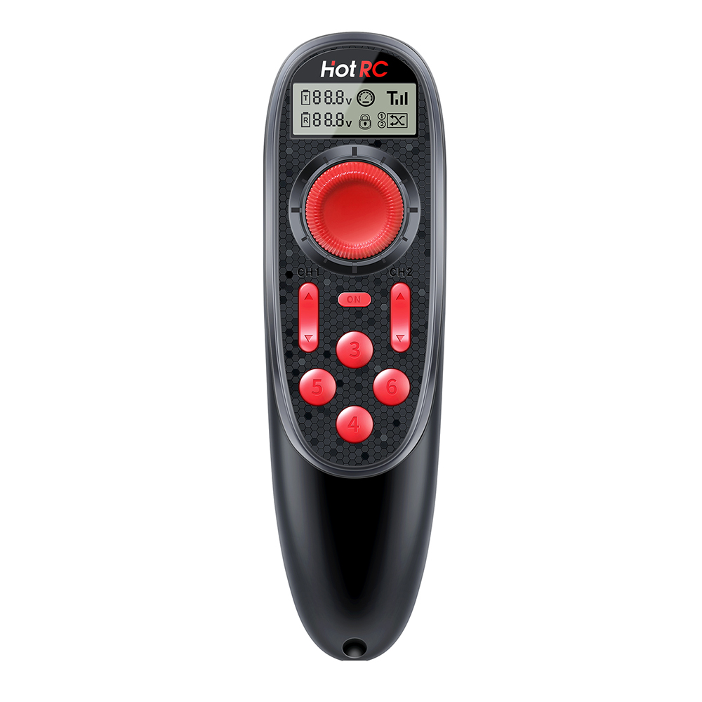 HotRC Transmitter CT-6A CT-8A DS600 6CH 8CH 2.4GHz Radio System Remote Controller with F-06A F-08A PWM GFSK Receiver