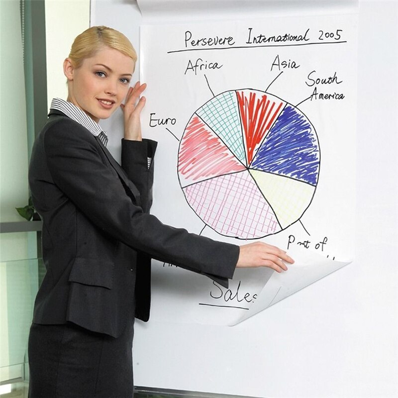 PVC Removable Dry Erase White Board Vinyl Wall Sticker Decal Kid Whiteboard Mural Decoration Wall Stickers