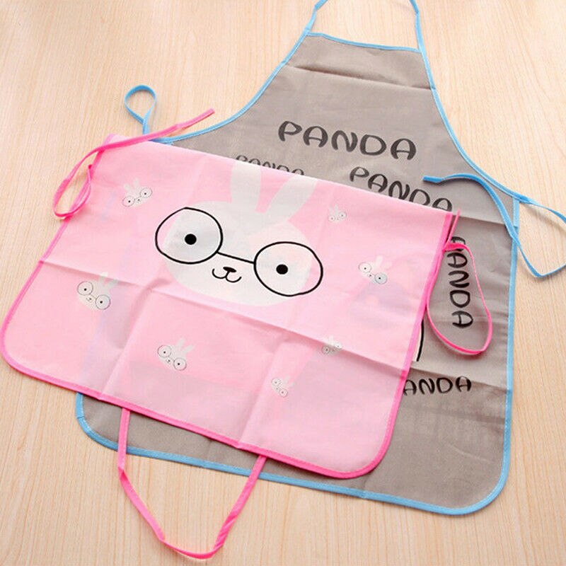 Keukenschort Cartoon Printing Kids Schorten Bbq Bib Schort Voor Vrouwen Koken Bakken Restaurant Schort Thuis Cleaning Tools