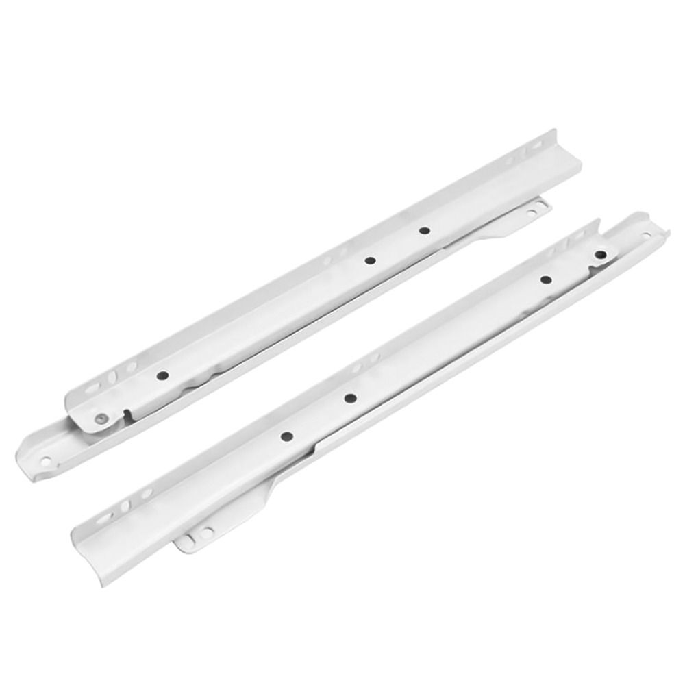 Rieles silenciosos para cajones, pista para deslizadores de mesa de ordenador, armario, teclado, polea de rodillo, 1 par