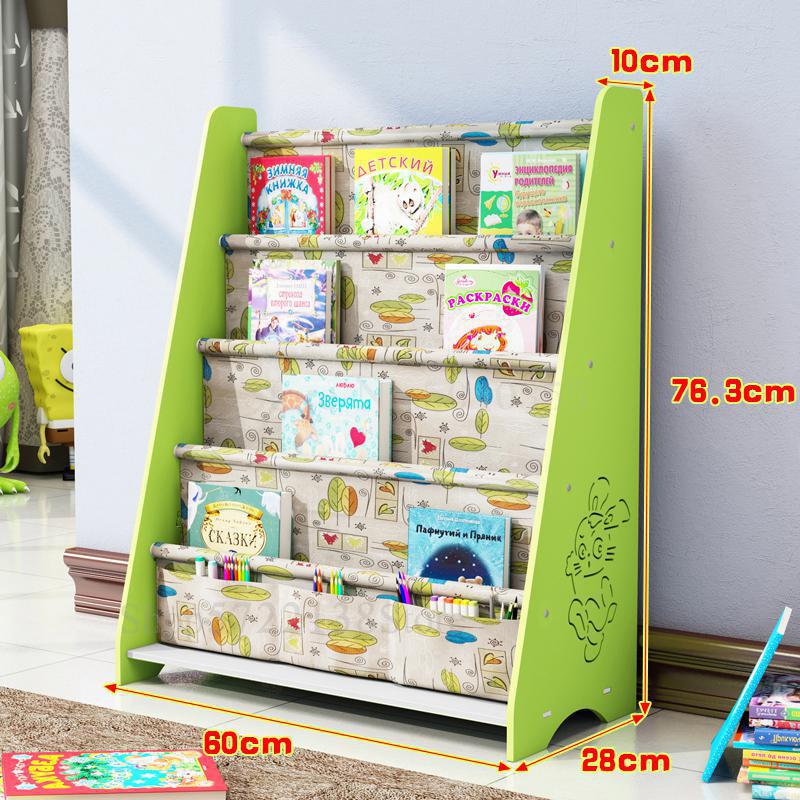 freundlicher Bücherregal Boden Einfache Gestell Wirtschaftlich Schüler Bücherregal Kindergarten freundlicher Bild Buch Lagerung Gestell: VIP 18