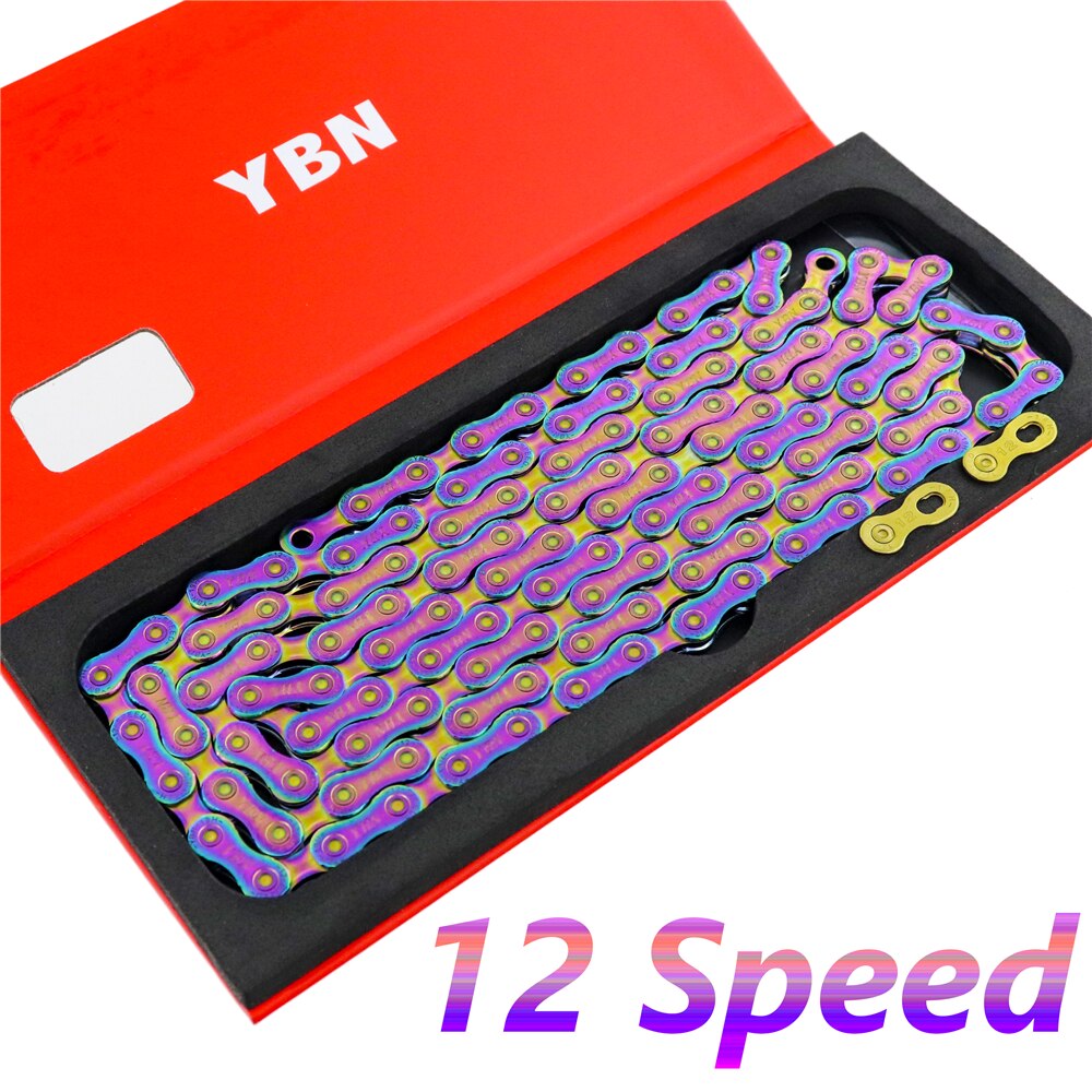 YBN 10/11/12 speed MTB road bike chains for SRAM/Campanolo System bicycle 10s 11s 12s chain