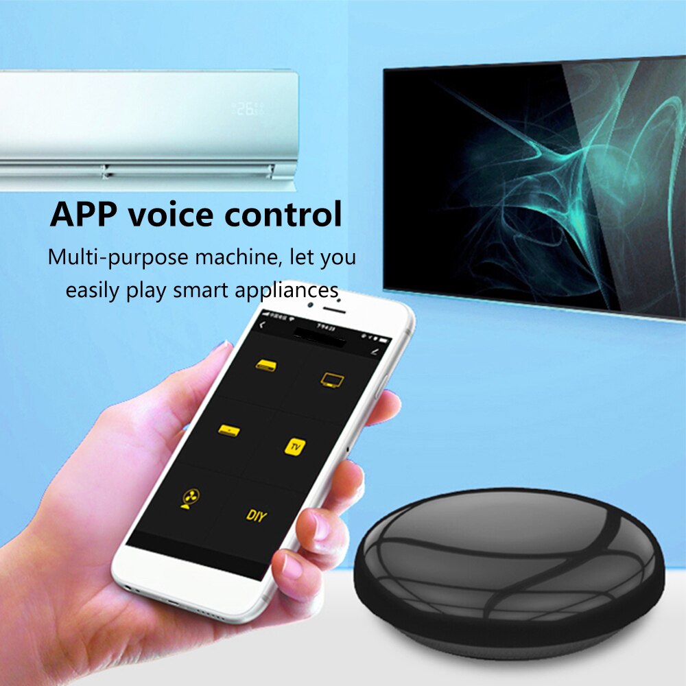 Wi-Fi Smart IR Controller APP&Voice Control For Alexa Google Home Infrared 14m Remote Control for TV Air Conditioner Lamp
