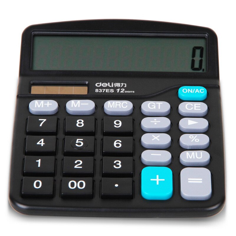 Brand Genuine Desktop Dual Power General Purpose Calculator For Office Working, No Battery: Default Title
