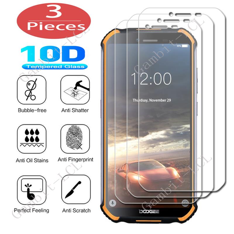 3Pcs Protection Glass For Doogee S40 Pro S90 S90C X70 X90 X90L S55 Lite S70 S60 S95 S96 Tempered Screen Protective Cover Film