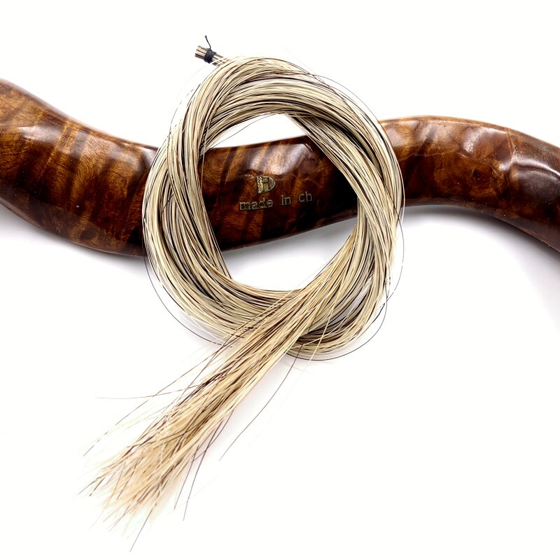 50g migliore qualità stomone siberiano//Mongolia crine di cavallo naturale, viola violino violoncello basso arco capelli coda di cavallo