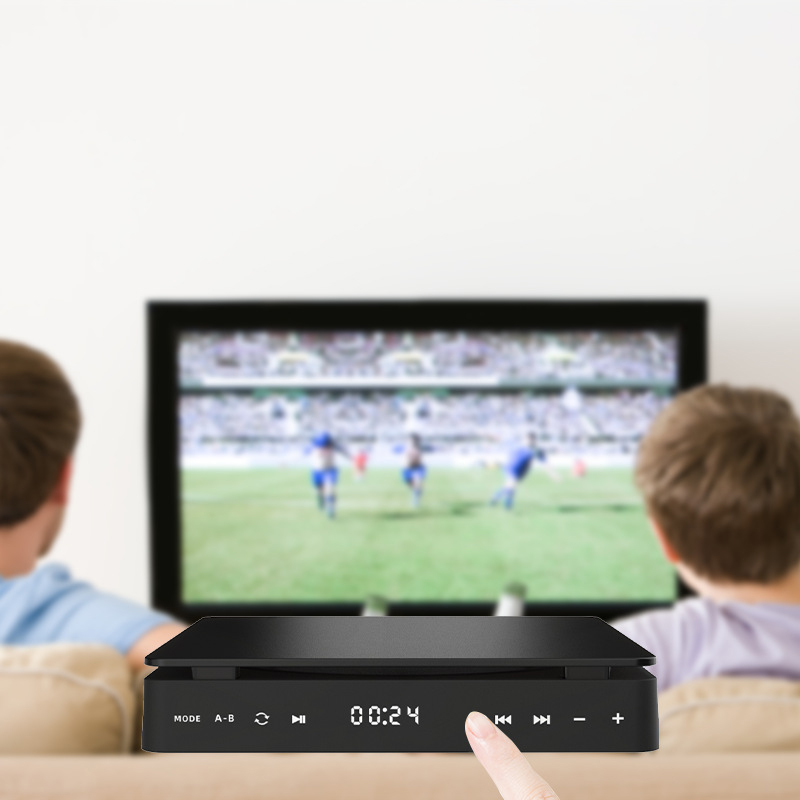 Dvd-afspiller hdmi til  tv 1080p, mini hd cd dvd-afspillere til hjemmet, berøringssensor, hdmi- og av-kabel og controller inkluderet, dvd-afspiller til hjemmebrug