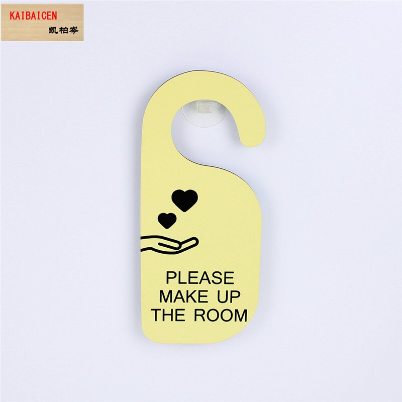 Sublimation blanks MDF door plate sublimation MDF doorplate Christmas Ornament Sublimation Blank Door Hanger, Home Decoration: 8DE-004