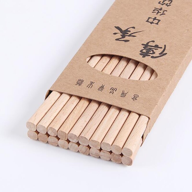 10 Pairs Chopsticks Reusable Wooden Bamboo Chinese Japanese Chop Stick Food Sticks Wooden Chopsticks