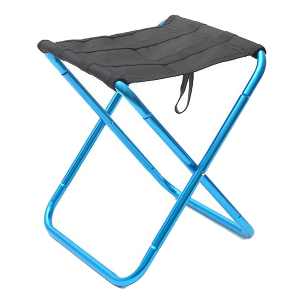 Mini Tragbare Klappstuhl draussen Camping Angeln Picknick Bbq Strand Stuhl Sitz Rucksack Sitz Camping Hocker