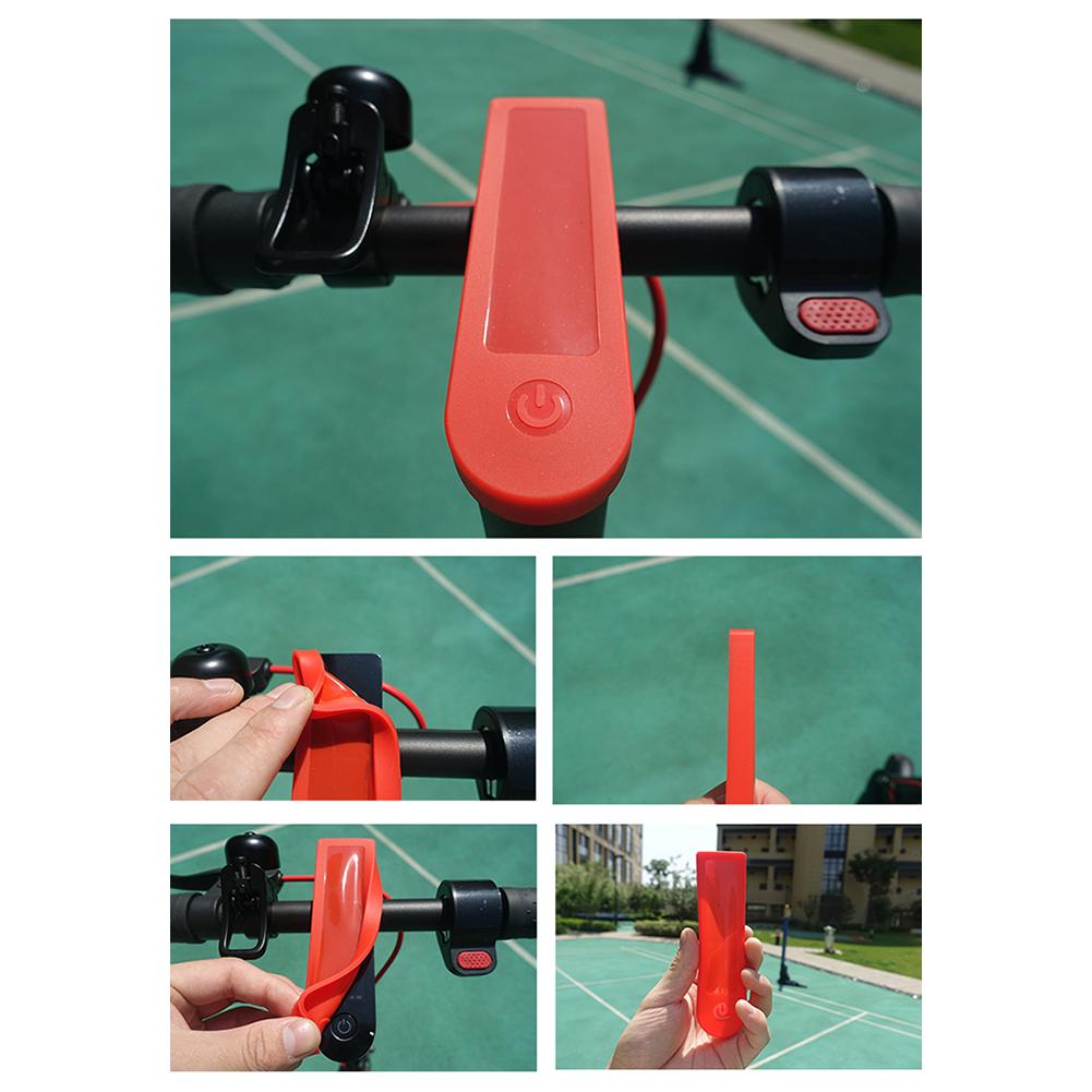 For Xiaomi Electric Scooter Silicone Waterproof Panel Cover for M365 Pro LED Display Silicone Sleeve