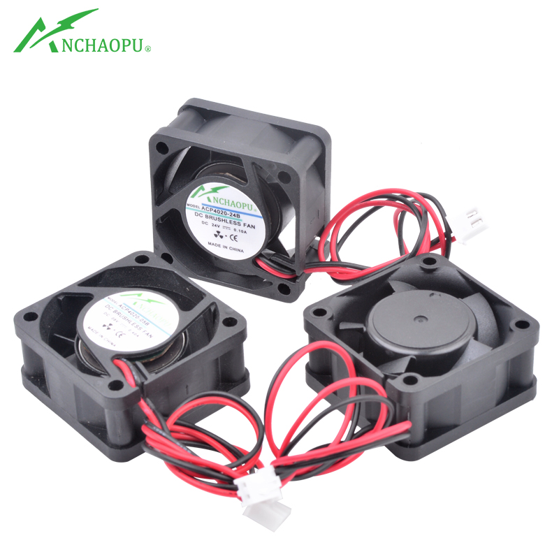 ACP4020 4cm 40mm ventilateur 40x40x20mm DC5V 12V 24V ventilateur de refroidissement pour onduleur routeur onduleur alimentation