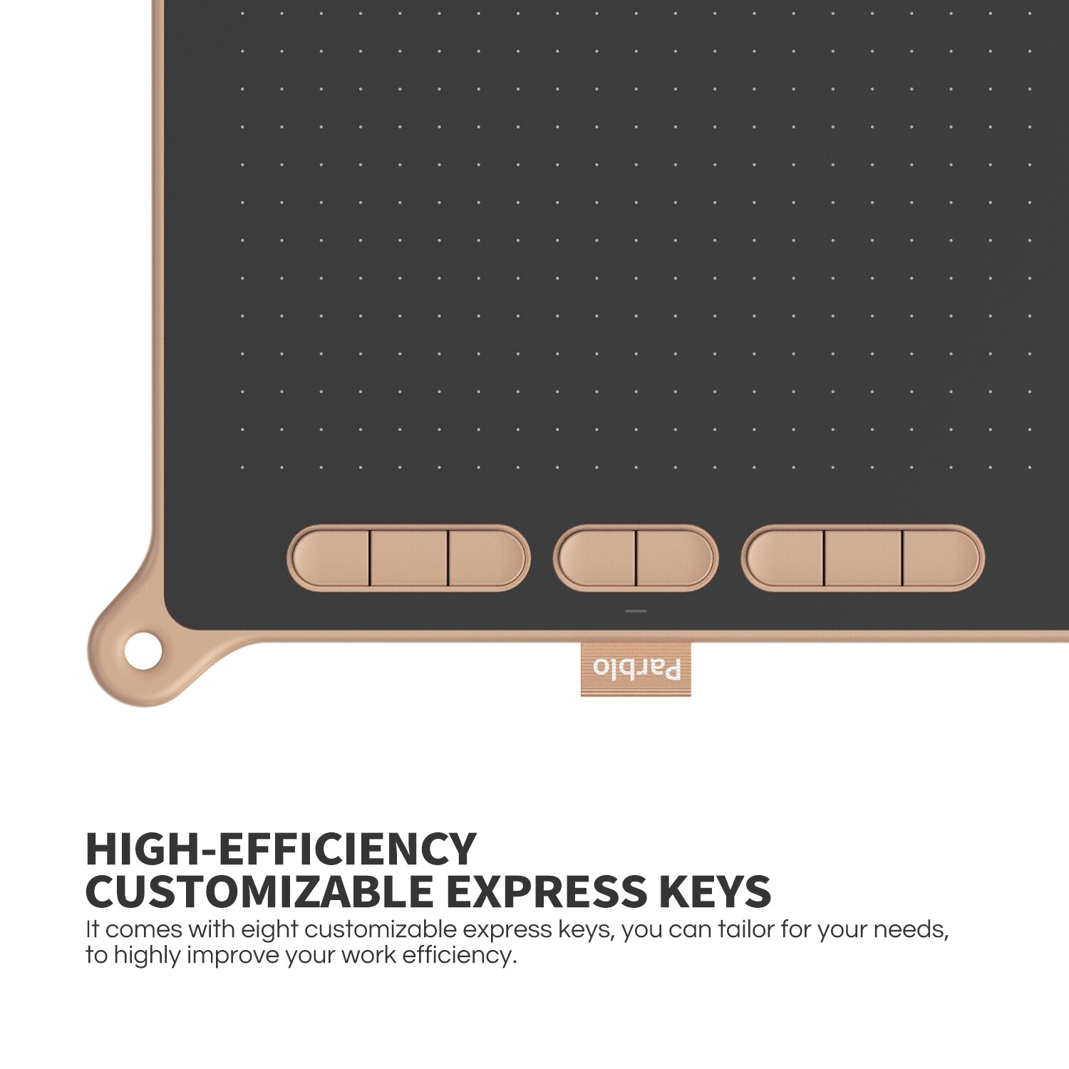 Parblo Ninos M Graphics Drawing Digital Tablets Signature Pen Tablet OSU Game Tablet with Battery-Free Stylus Pen