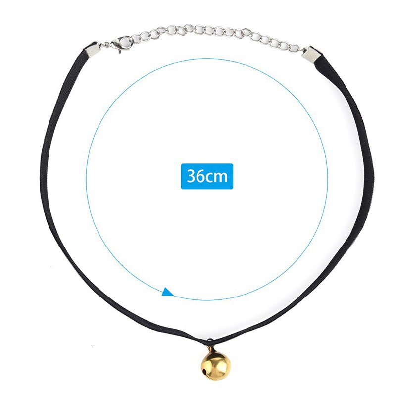 Vrouwen Sexy Gold Bel Hanger Chokers Ketting Kraag Sieraden Choker Ketting Harajuku Gothic Vintage Christmas
