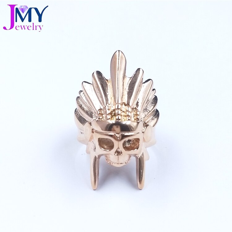 Hoge vintage retro heren roestvrij staal amerikaanse india persoon stijl ringen stempel indianen symbool patroon ringen voor mannen