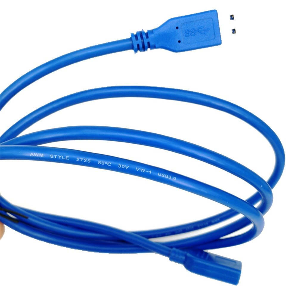 Carprei Usb Verlengkabel 0.5/1/1.5/3/5M Usb 3.0 Man-vrouw Duurzaam Extension Data Sync Cord Kabel 5Gbps Extension kabel