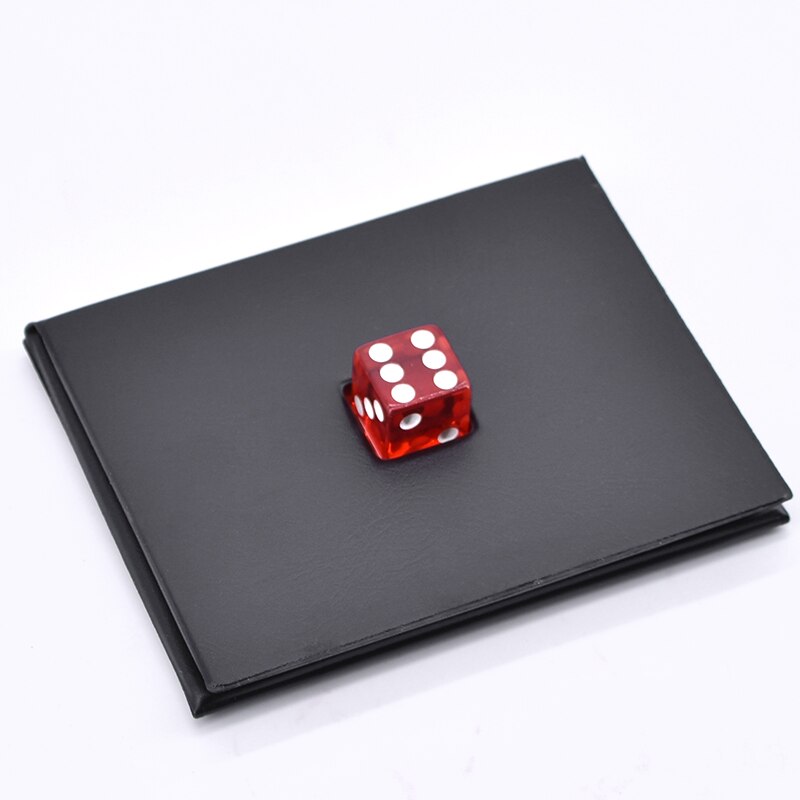 Dice Thru Spiegel Goocheltrucs Comedy Close Up Magia Solid Through Effen Magie Illusie Mentalisme Gimmick Props voor Goochelaars