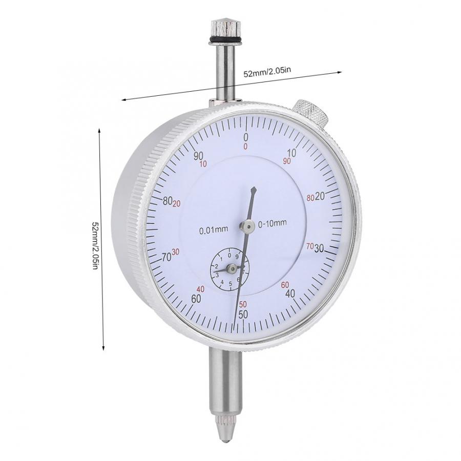 Digital mätklocka 0-10mm mätklocka mätare 0.01mm noggrannhet mätning meter hög noggrannhet instrument verktyg internt