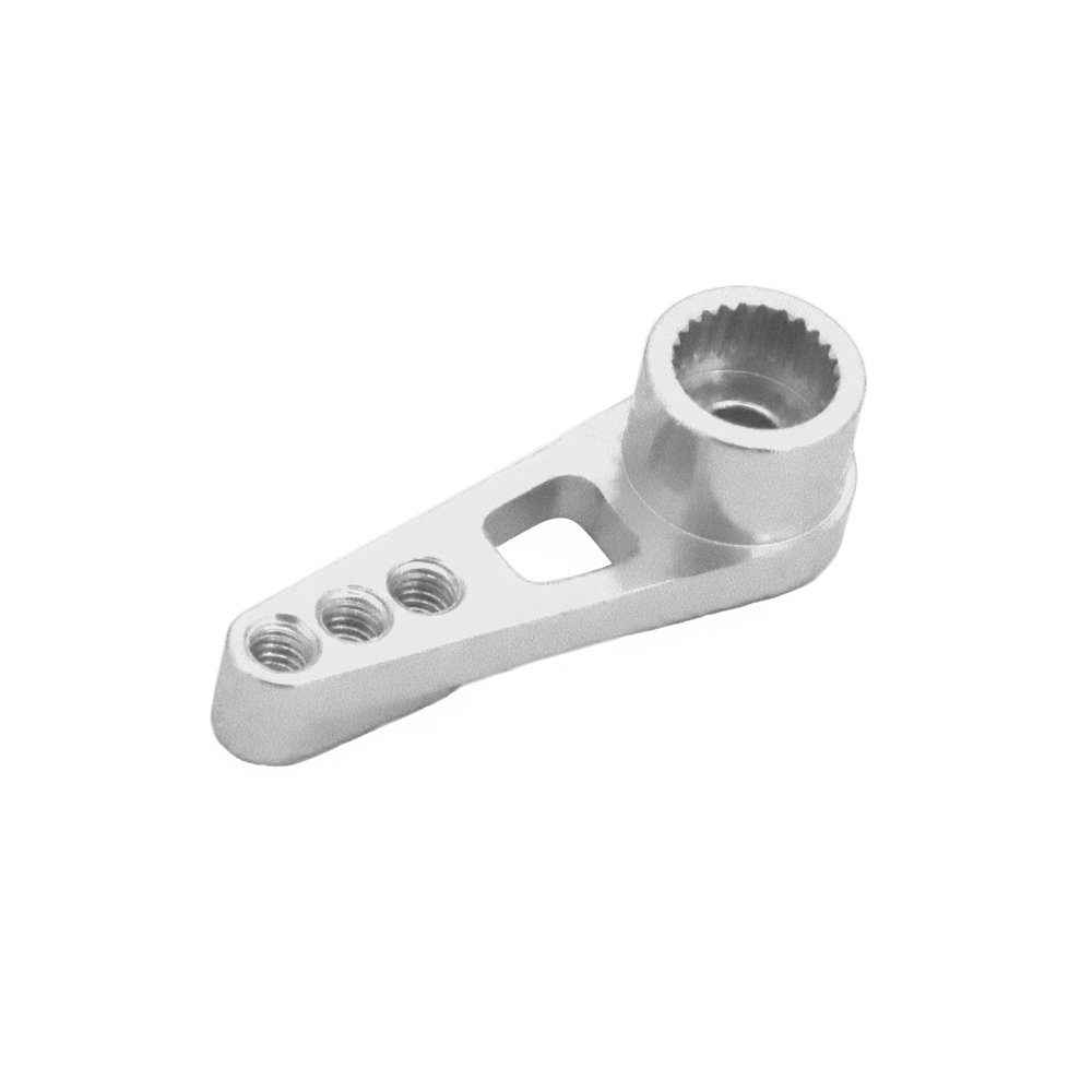 Metal Upgrade 25T Servo Arm For WPL C14 C24 B14 B16 B24 B36 MN D90 D91 D96 99S WLtoys 12428 12429 A959 A949 A969 A979 K929: silver