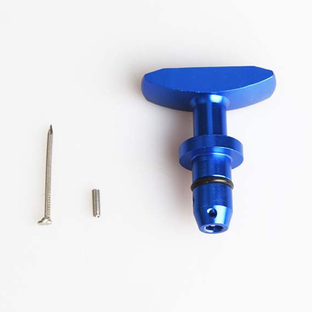 Vervanging Motor Oliepeil Peilstok Handvat Auto Modificatie Levert Compatibel Voor Gt V8 GT500 (Zilver)