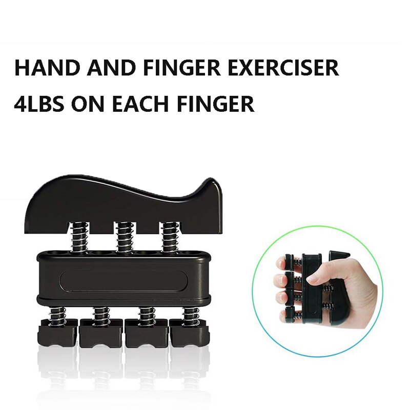 5PC/Set Gripper Fitness Adjustable Hand Grip Set Finger Strength Recovery Hand Gripper Exerciser Trainer