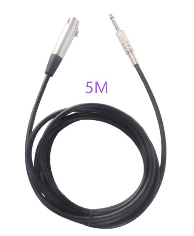 wired microphone wire microphone wire 6.35- male head, pure copper core Teaching home KVT wired microphone