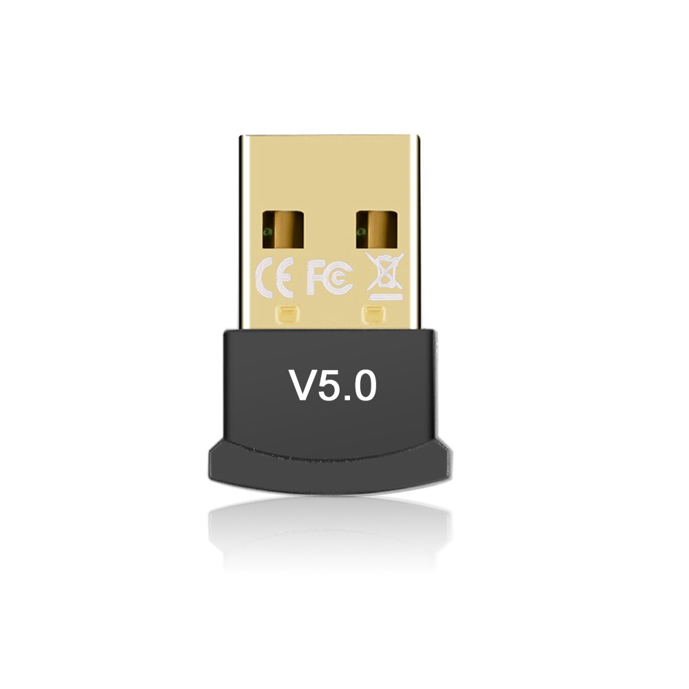 V5.0 USB Bluetooth 5.0 Adapter Transmitter Bluetooth Receiver Audio Bluetooth Dongle Wireless USB Adapter for Computer PC Laptop: Type B