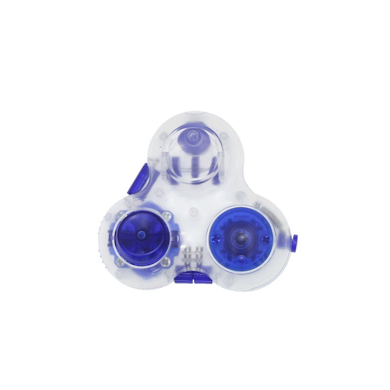 Volwassenen Kids Stress Relief Speelgoed Draagbare Kleurrijke Gamepad Vorm Geheugen Doolhof Kubus Interactieve Speelgoed Kantoor: Blauw