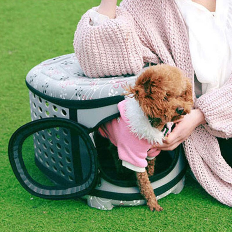 Dog Carrier Handbag Puppy Cat Travel Portable Foldable Mesh Shoulder Bag EVA Breathable Carrying Case Outdoor Kennel Pet Supplie