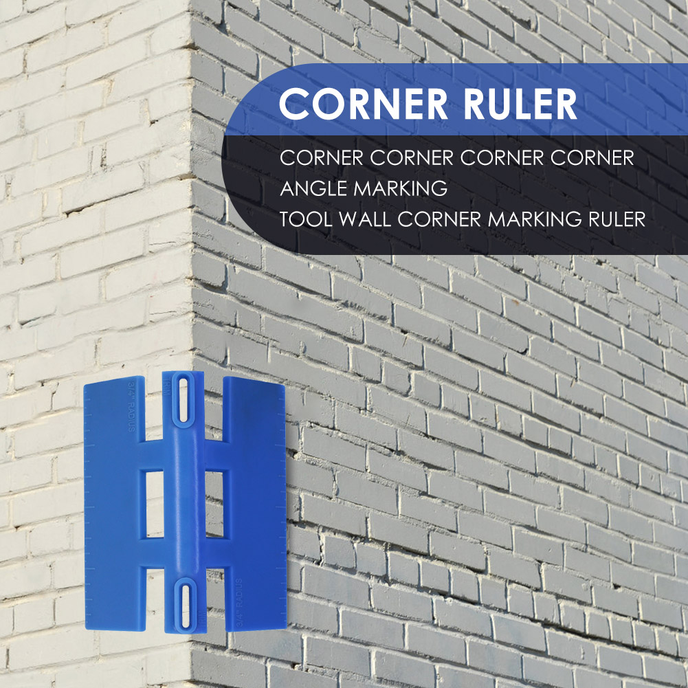 Plastic Corner Marking Rulers Carpenter Gauge Measuring Gauging Mark Hands Tools Lightweight Parts Gauging Survey