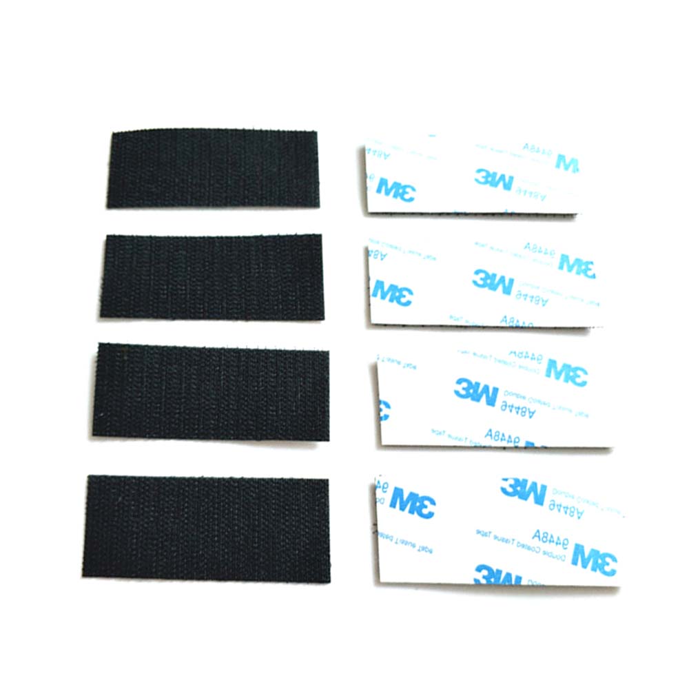 10 Paires/lot Auto-adhésif De Crochet et Boucle en nylon Avec Bande autocollant velcro adhésif boucle avec La Colle 3M BRICOLAGE accessoires
