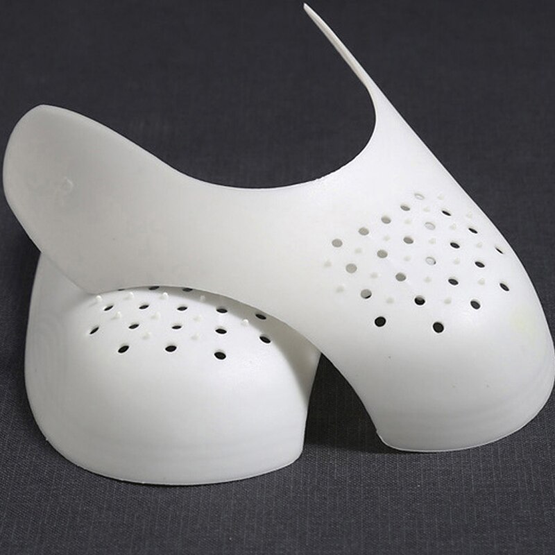 Protector de pliegues para zapatos, antiarrugas, soporte para la punta del pie, Protector ligero para mantener las zapatillas, 2 piezas