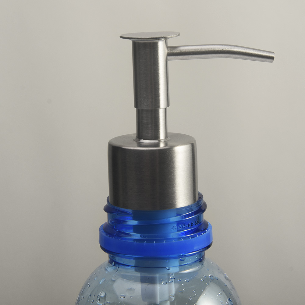Stainless Steel Soap Liquid Lotion Dispenser Pump Replacement Jar Tube 6 Types