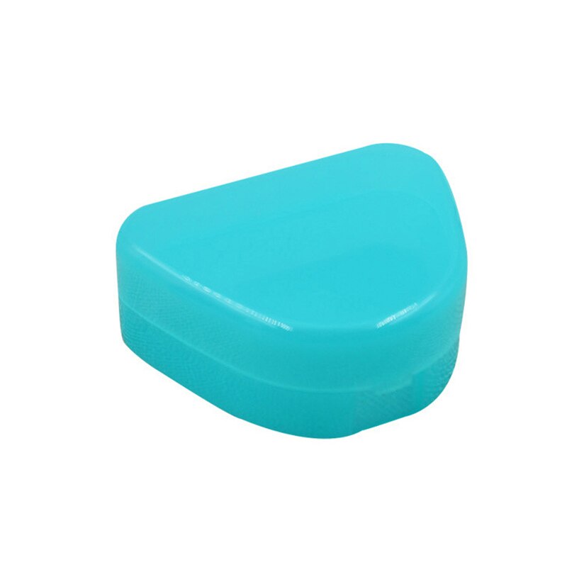 DINIWELL Dental Tray Storage Box Orthodontic Retainer Plastic Partial Denture Storage Boxes Dental Tools Teeth Care Storage Case: Green