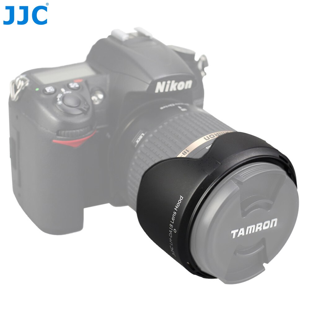 JJC LH-DA18 Objektiv Haube Tamron 18-250mm f/3,5-6,3 Di-II LD, 18-270mm f/3,5-6,3 Di-II VC PIEZO Objektiv Ersetzt TAMRON DA18