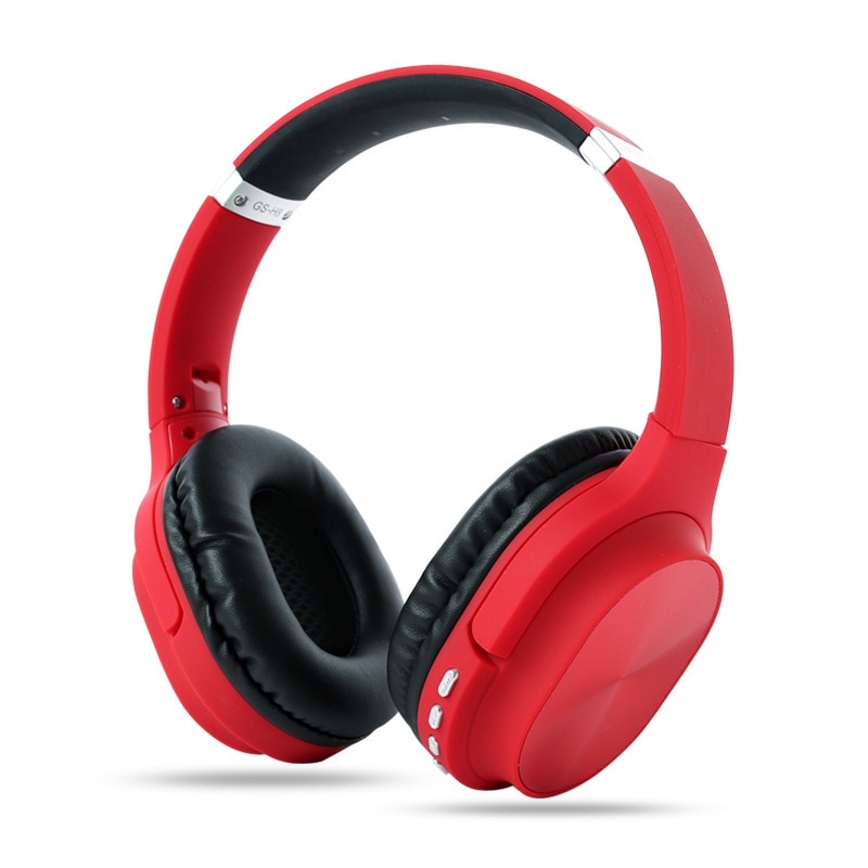 GS-H8 Wireless Bluetooth 5.0 Foldable Gaming Headset Headphone Support TF Card Hybrid Technology Volume Control Earbuds