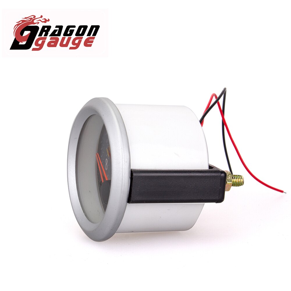 DRAGON GAUGE 2" 52mm Tachometer RPM Meter Water Temp Oil Temp Oil Press Voltmeter Boost Gauge PSI/BAR Car Gauge for 12V Car